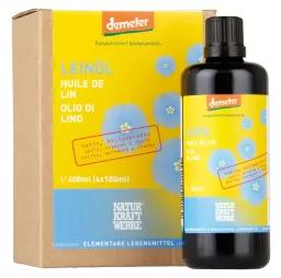 LEINÖL NATIV 4 X 100 ML DEMETER
